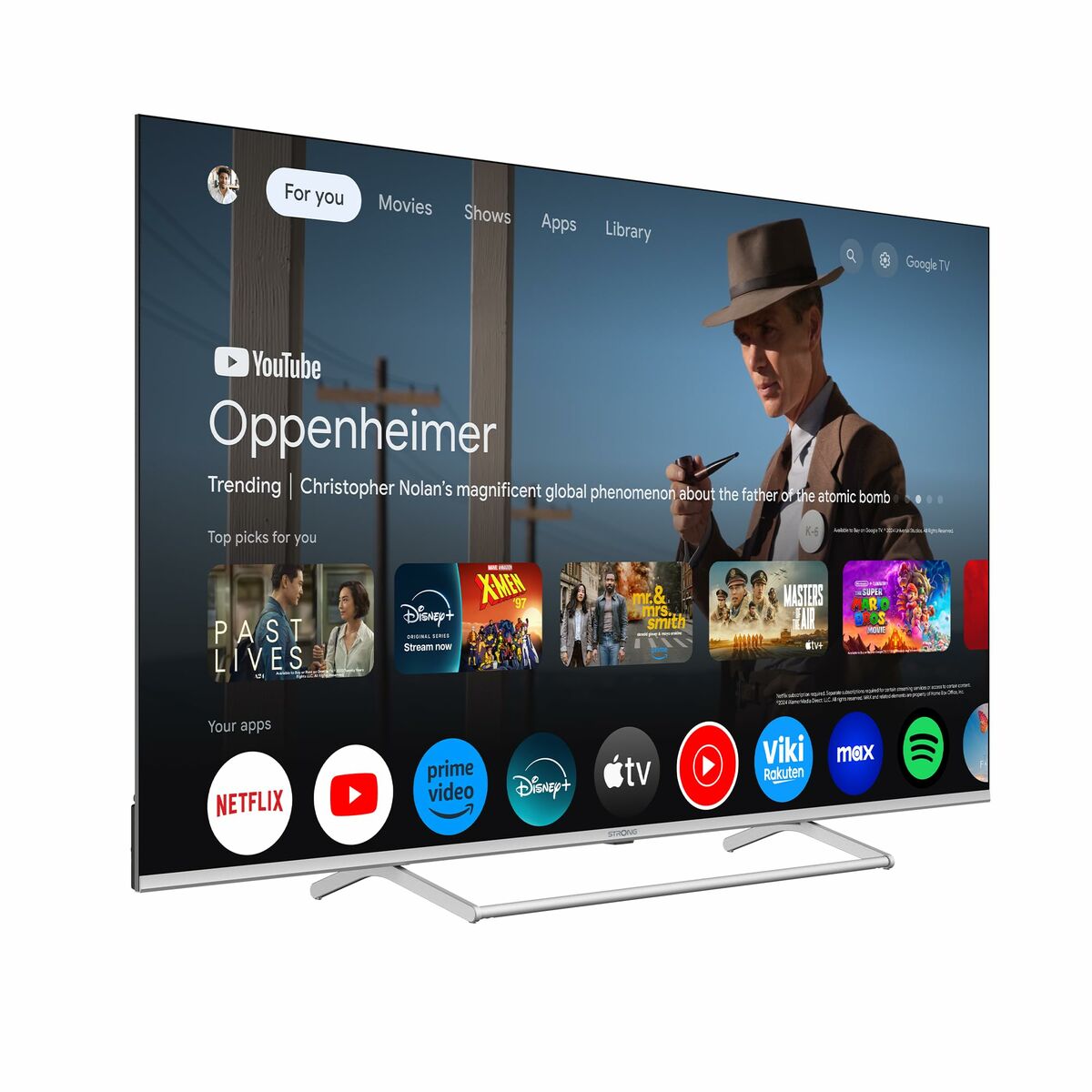 Smart TV STRONG SRT65UG8773C 65" 4K Ultra HD HDR QLED