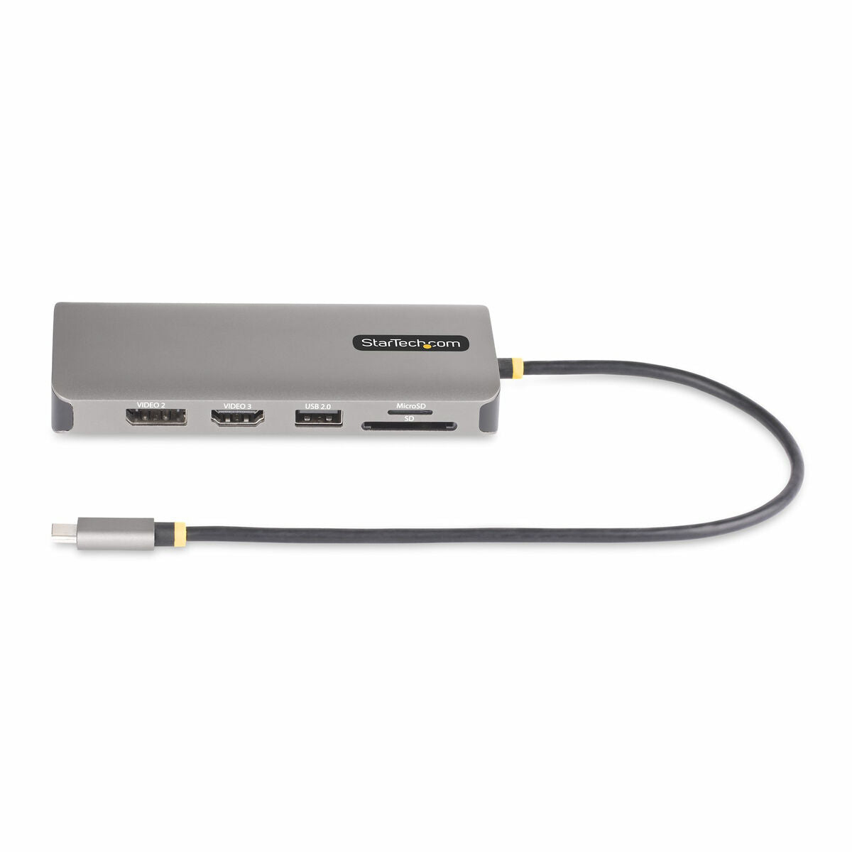 USB Hub Startech 154B-USBC-MULTIPORT Grey 100 W