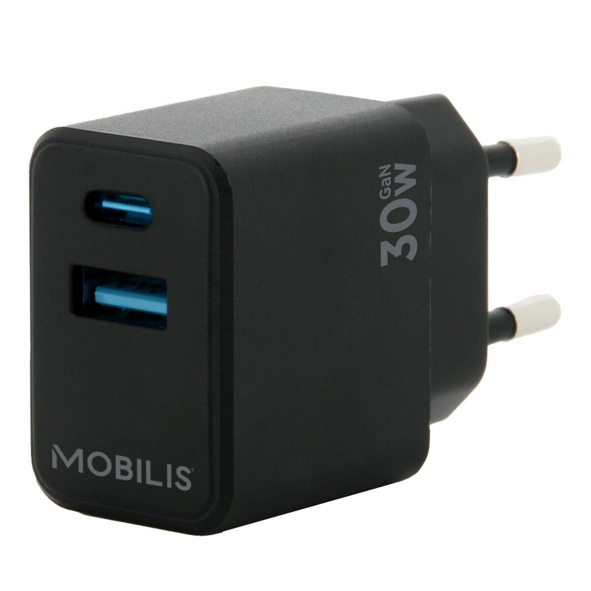 Portable charger Mobilis 001362 Black 30 W