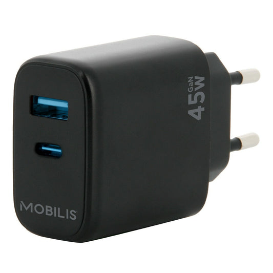 Portable charger Mobilis 001363 Black