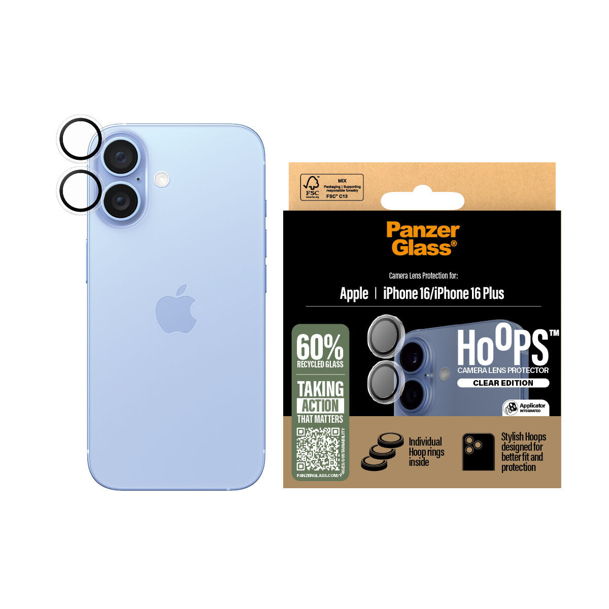 Mobile Screen Protector Panzer Glass 1285 Apple
