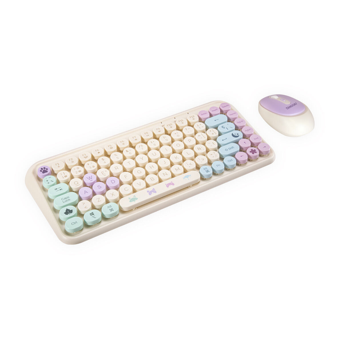 Keyboard and Mouse FR-TEC TNK4001 QWERTY
