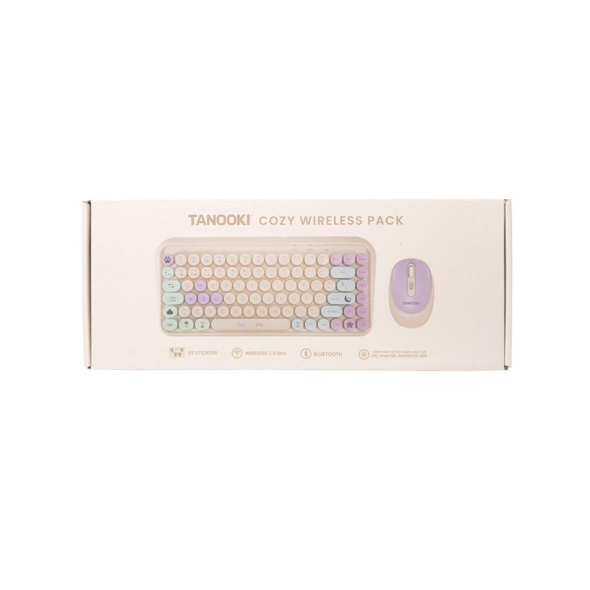 Keyboard and Mouse FR-TEC TNK4001 QWERTY