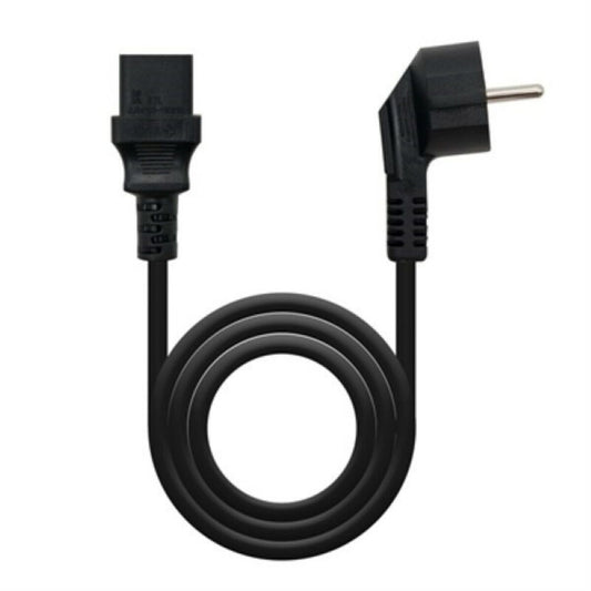 Power Cord NANOCABLE 10.22.01 CEE7 C13 Black