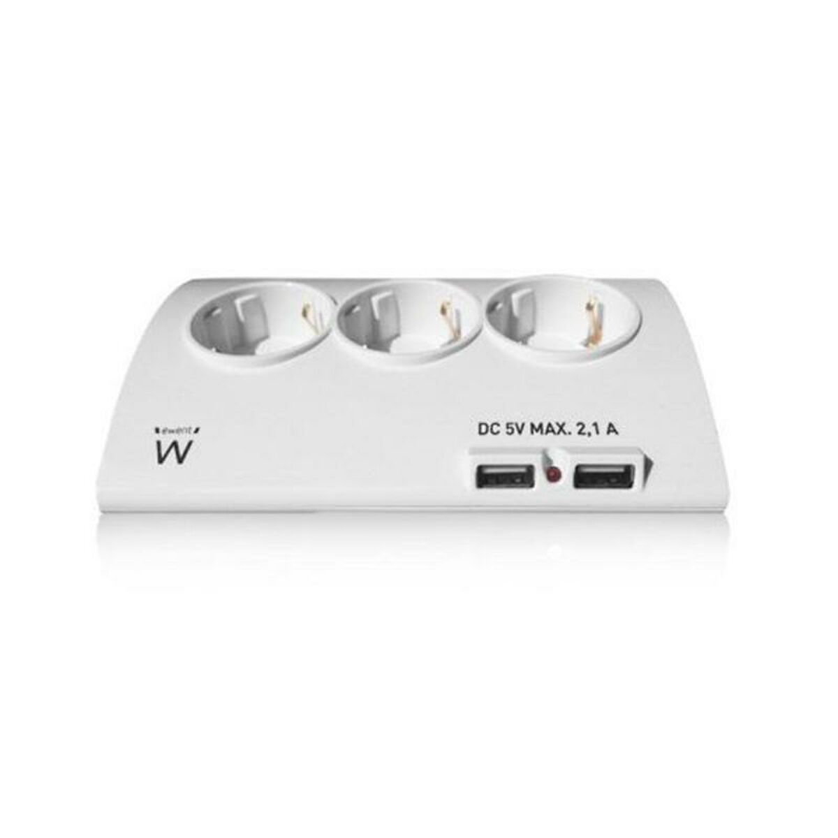 Power Socket - 5 sockets with Switch Ewent EW3935 Bluetooth (1,5 m)