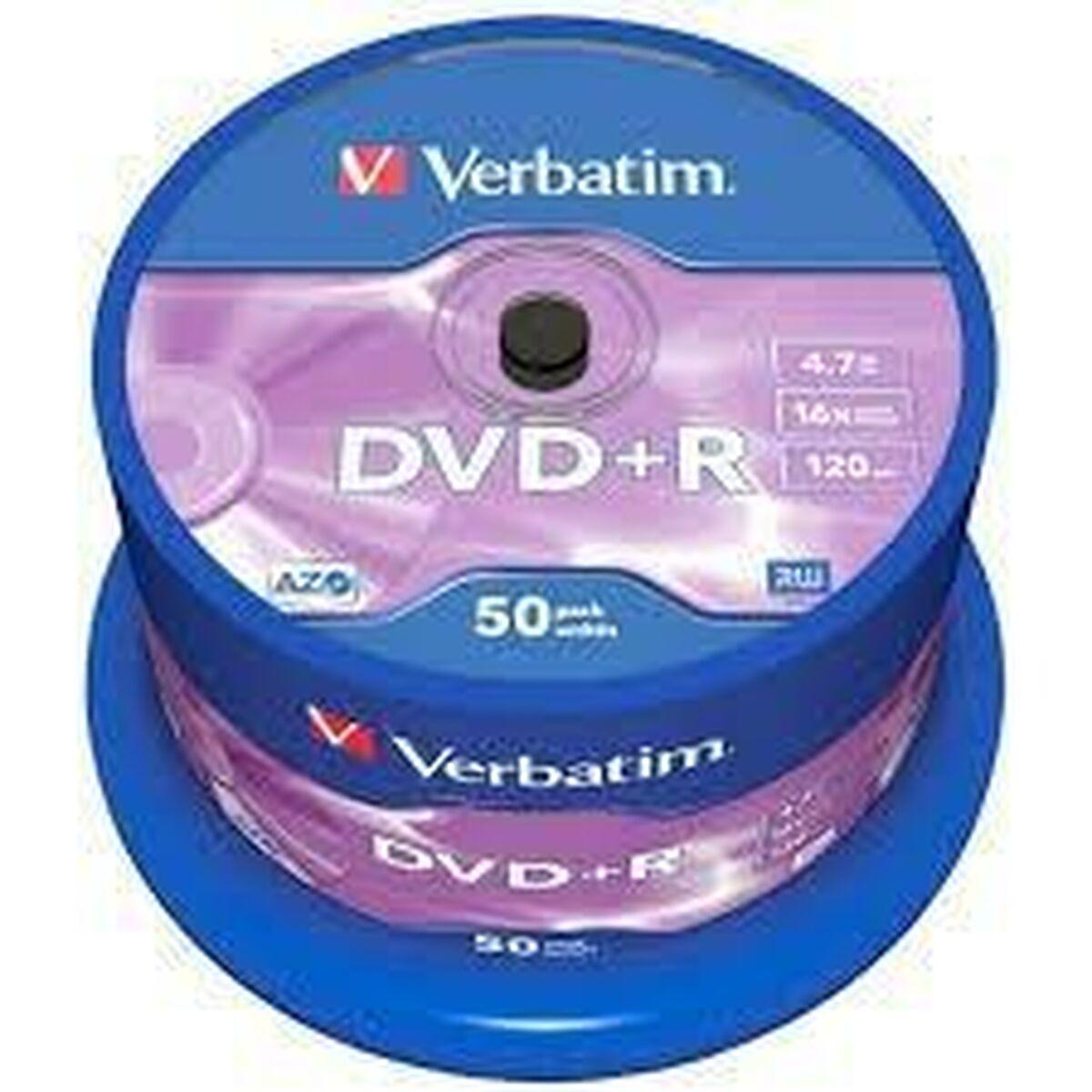 DVD+R Verbatim   4,7 GB 16x 50 Pieces (4 Units)
