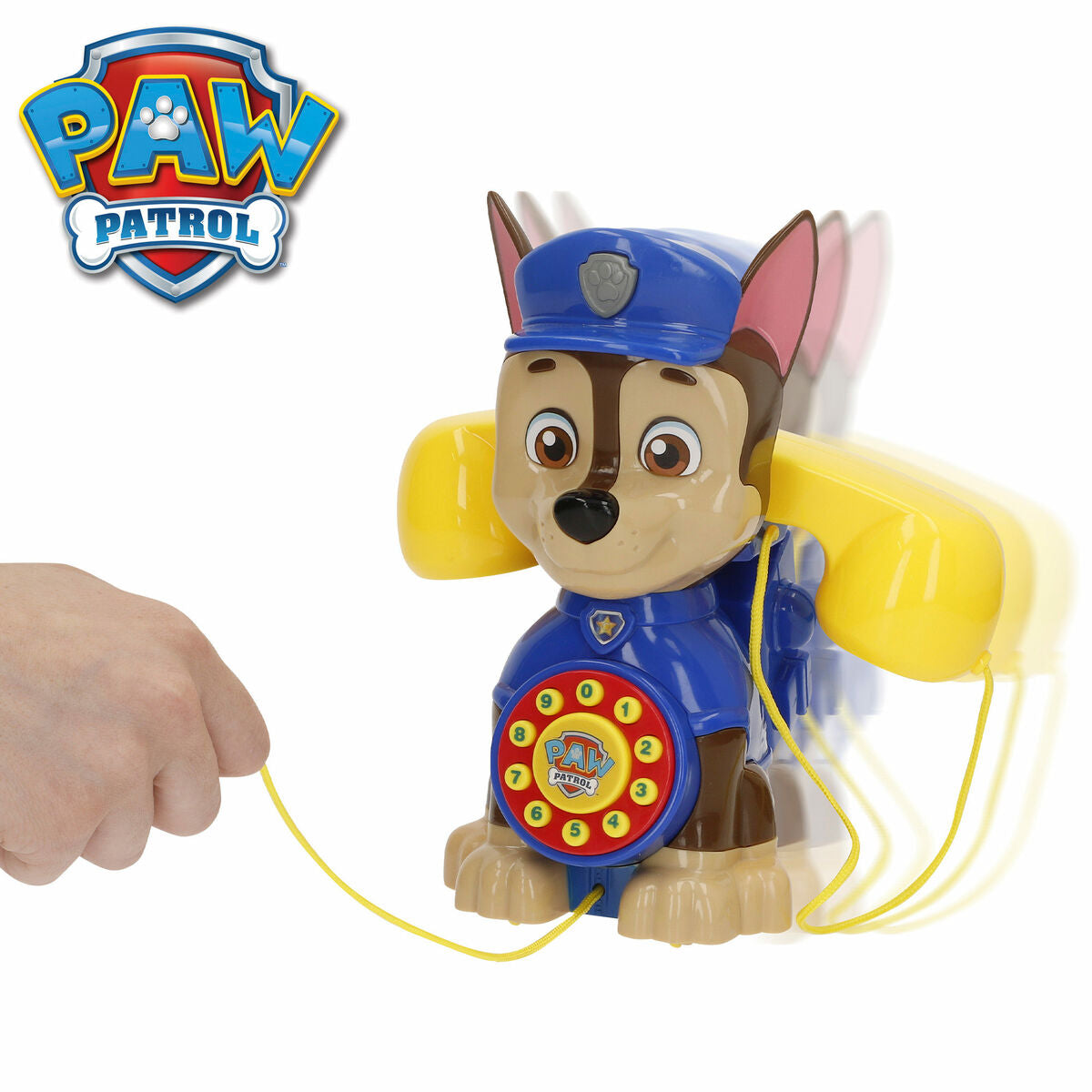 Toy telephone The Paw Patrol 16 X 18 X 11 CM (4 Units)