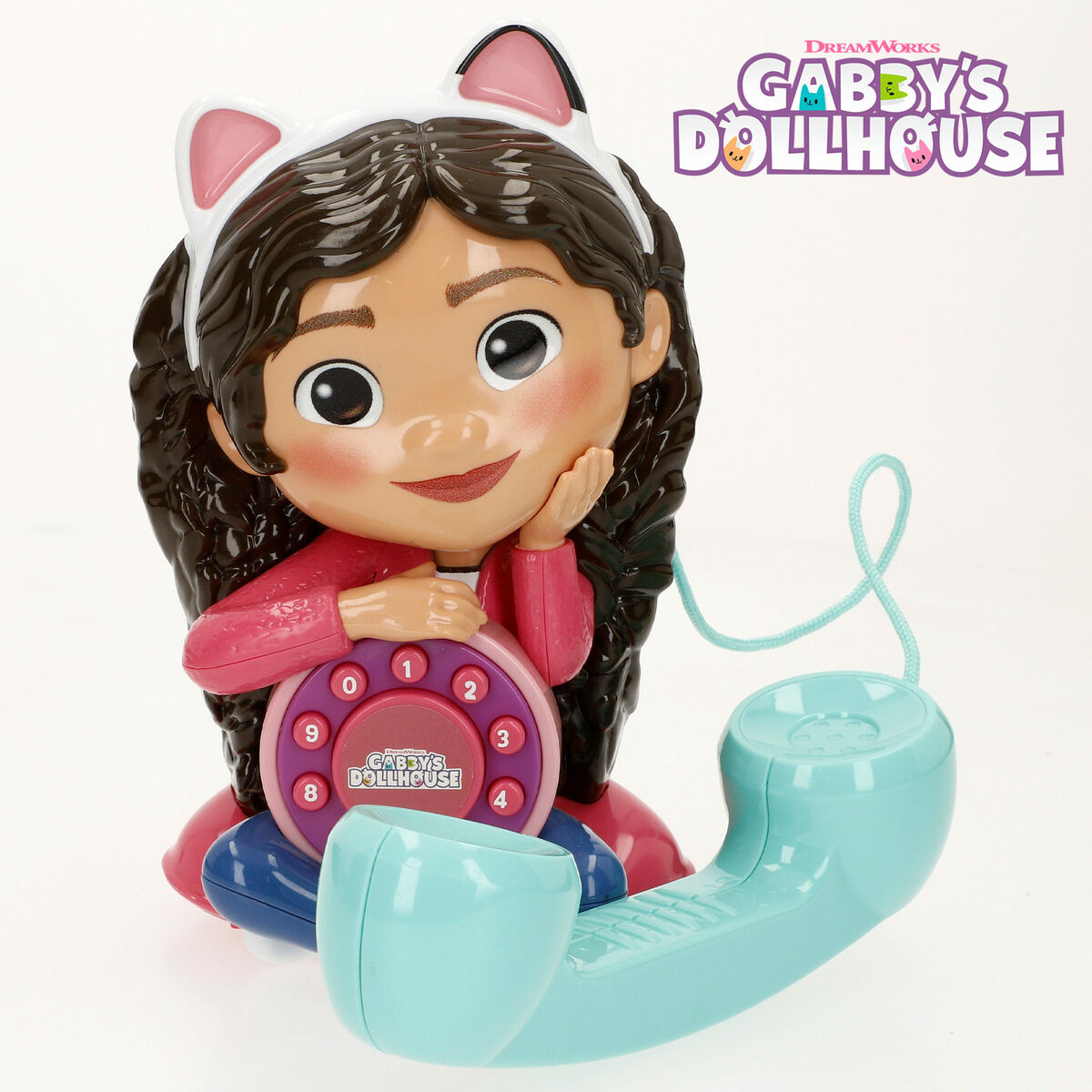 Toy telephone Gabby's Dollhouse 16 x 18 x 10 cm (4 Units)