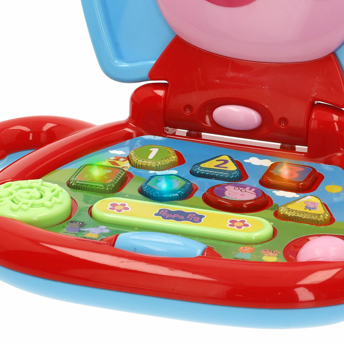 Toy computer Peppa Pig English 20 x 17 x 14 cm Multicolour (4 Units)