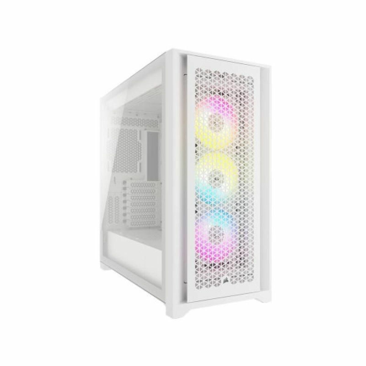 ATX Semi-tower Box Corsair 5000D RGB White Multicolour