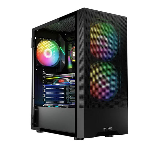 ATX Semi-tower Box Logic ARYA ARGB MINIDI Black