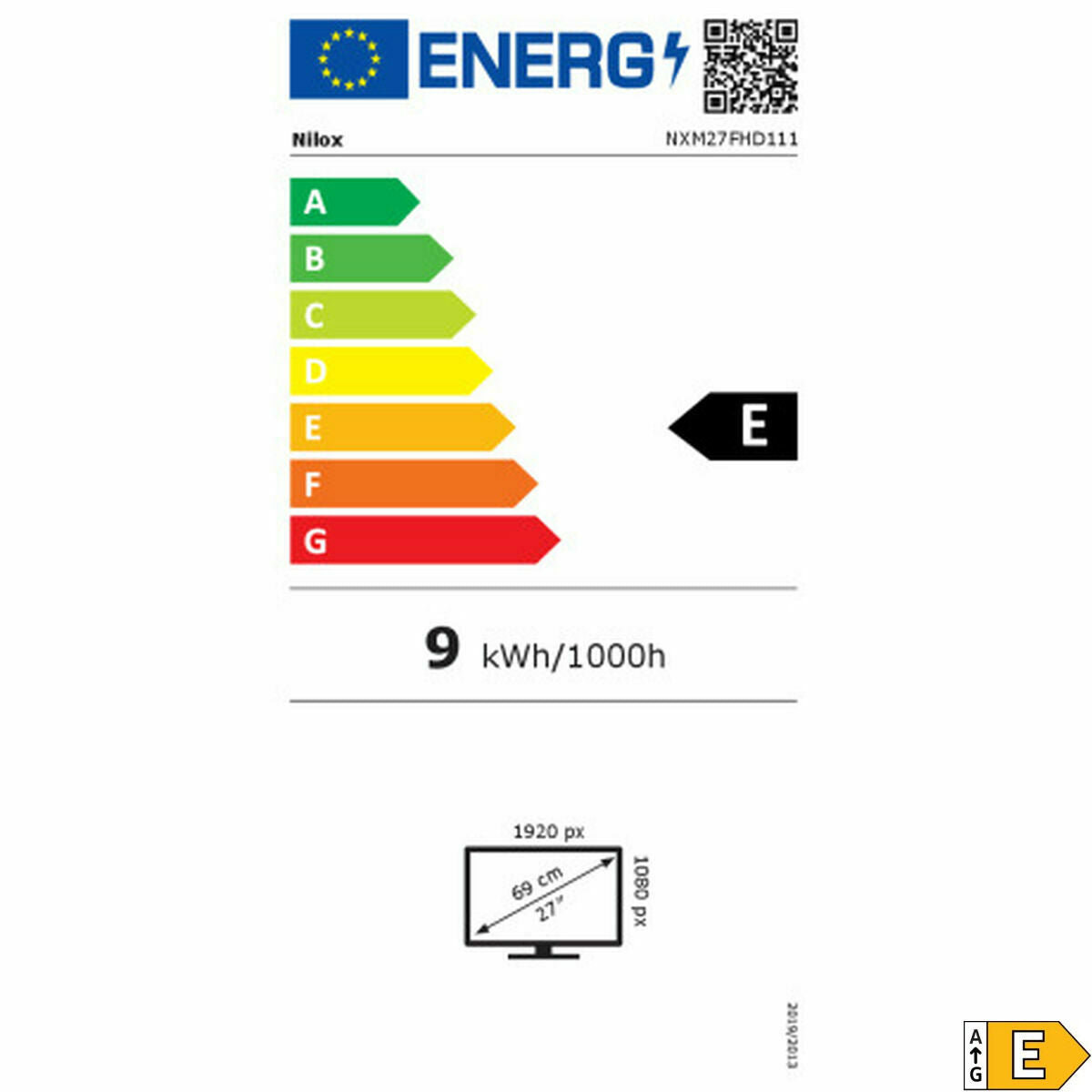 Gaming Monitor Nilox NXM27FHD111 Full HD 27"