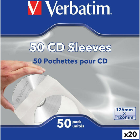 Protective Case Verbatim 12,6 x 12,6 cm 50 Pieces (20 Units)
