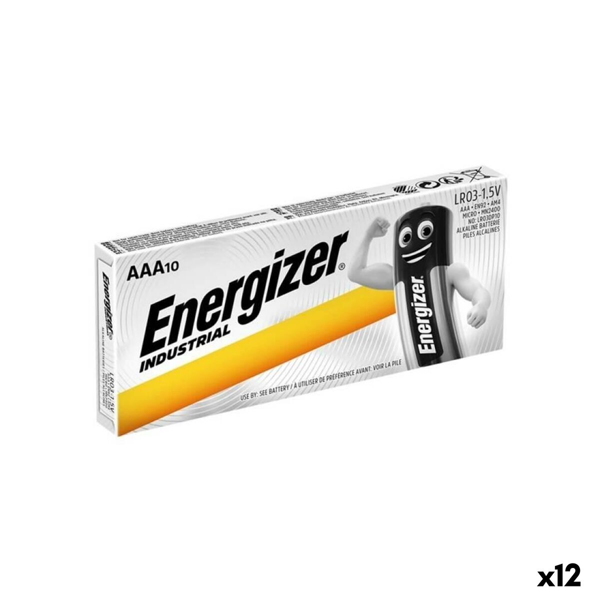 Batteries Energizer 1,5 V (10 Pieces) (12 Units)