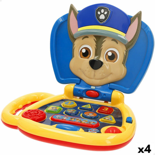 Toy computer The Paw Patrol English 20 x 17 x 14 cm Multicolour (4 Units)