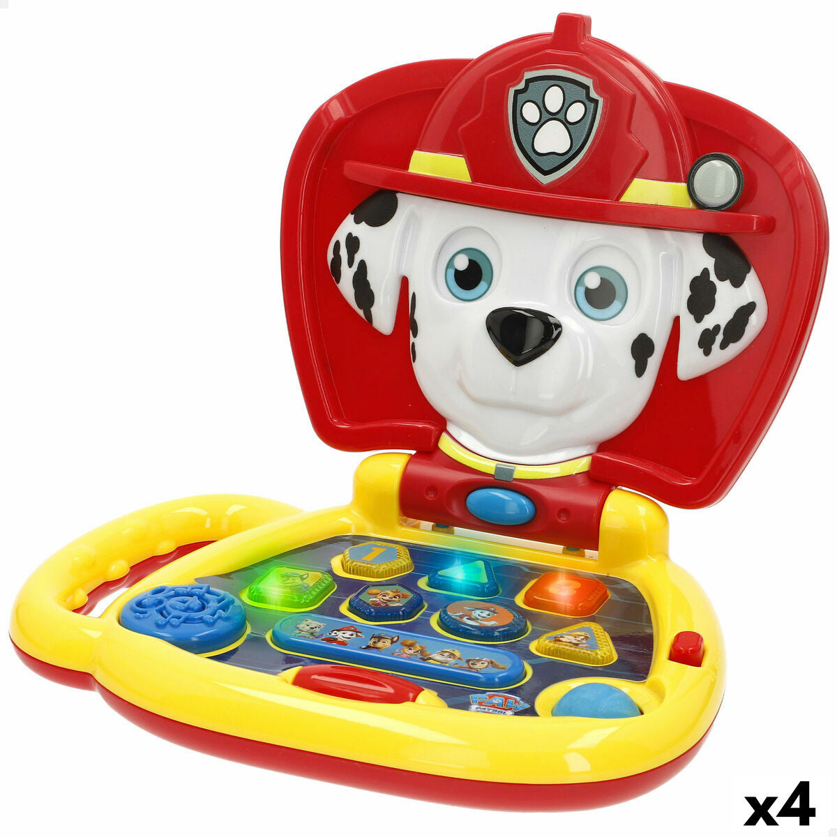 Toy computer The Paw Patrol English 20 x 17 x 14 cm Multicolour (4 Units)